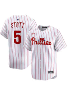 Bryson Stott Nike Philadelphia Phillies Mens White Home Limited Baseball Jersey
