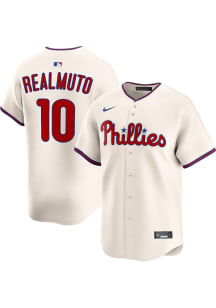 JT Realmuto Nike Philadelphia Phillies Mens Ivory Alt Limited Baseball Jersey