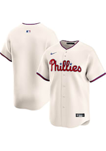 Nike Philadelphia Phillies Mens Ivory Alt Limited Baseball Jersey