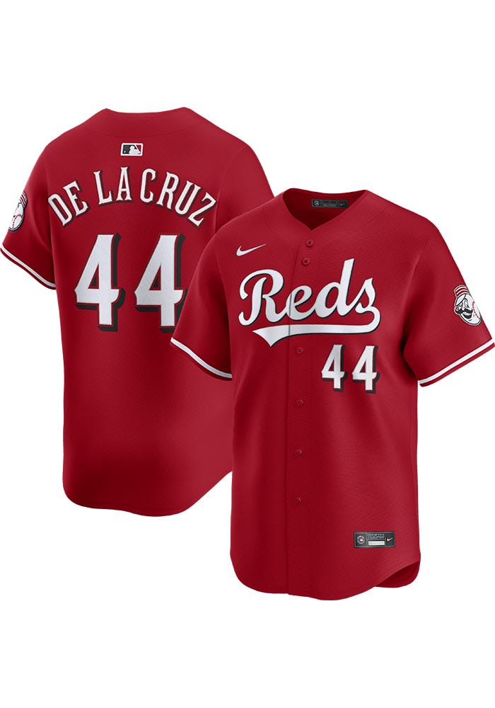 Elly De La Cruz Cincinnati Reds Mens Red Alt Limited Baseball