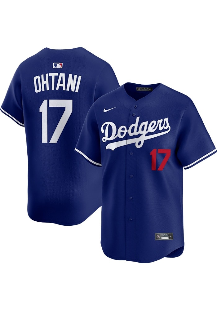 Ohtani 17 Los Angeles Dodgers ユニフォーム Nike Los Angeles Dodgers Shohei Ohtani #17 Home Mens Jersey