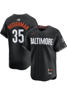 Adley Rutschman Nike Baltimore Orioles Mens Black City Connect Limited Baseball Jersey