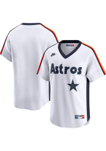 Houston Astros Nike Throwback Cooperstown Jersey - White