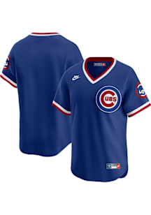 Chicago Cubs Nike Throwback Cooperstown Jersey - Blue