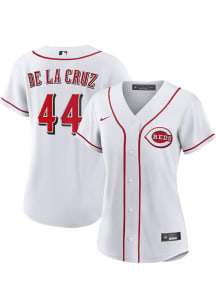 Elly De La Cruz Cincinnati Reds Womens Replica Home Jersey - White