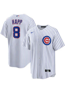 Ian Happ Chicago Cubs Mens Replica Home Jersey - White