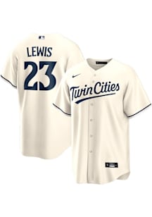 Royce Lewis Minnesota Twins Mens Replica Alt Jersey - Ivory