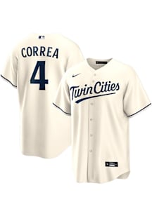 Carlos Correa Minnesota Twins Mens Replica Alt Jersey - Ivory