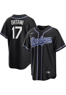 Shohei Ohtani Los Angeles Dodgers Mens Replica Fashion Jersey - Black