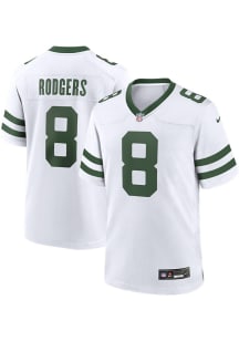 Aaron Rodgers   New York Jets White Away Football Jersey