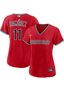 Jose Ramirez Cleveland Guardians Womens Replica Alt Jersey - Navy Blue