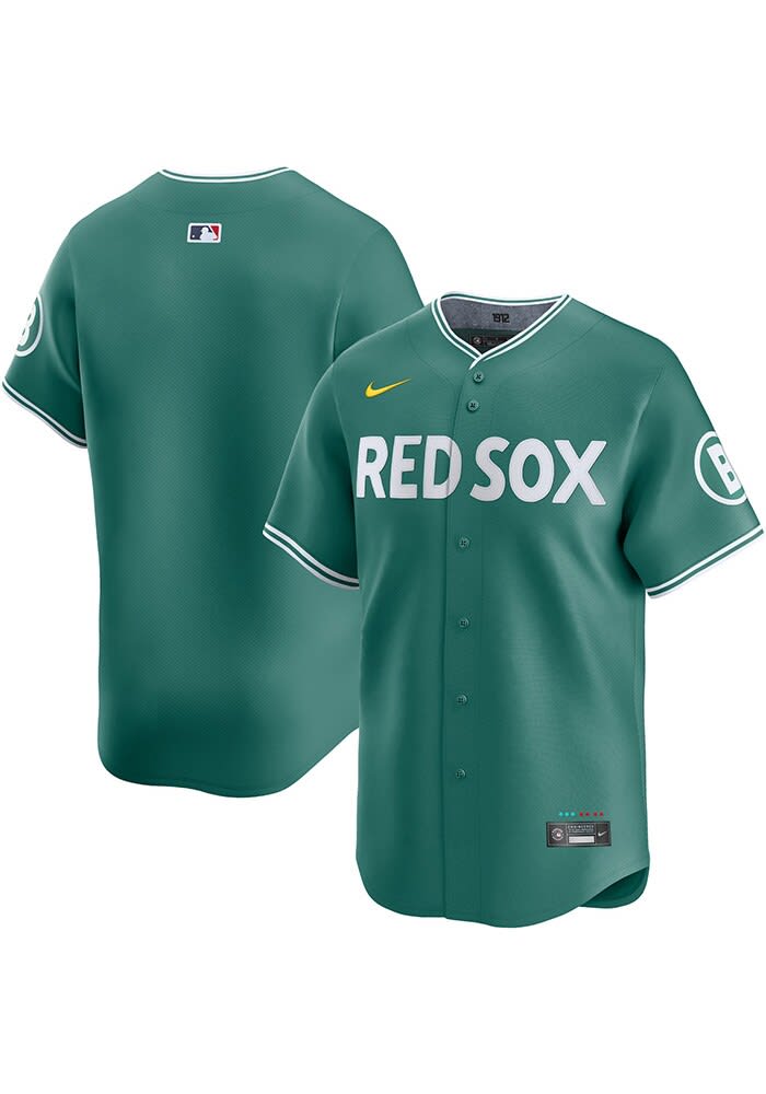 Nike Boston Red Sox Mens White City Connect Limited Baseball Jersey