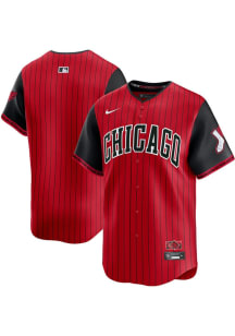 Nike Chicago White Sox Mens Red City Connect Limited Baseball Jersey