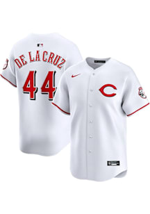 Elly De La Cruz Nike Cincinnati Reds Mens White Alt Limited Baseball Jersey