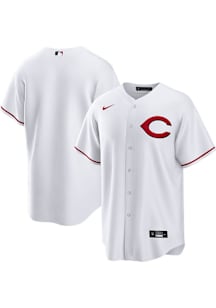 Cincinnati Reds Mens Nike Replica Blank Alt Jersey - White
