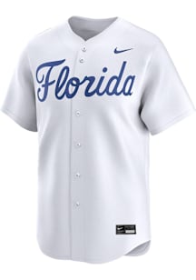 Nike Florida Gators Mens White Home Baseball Jersey