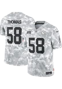 Derrick Thomas Nike Kansas City Chiefs Mens White 2024 STS Limited Football Jersey