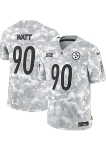 TJ Watt Nike Pittsburgh Steelers Mens White 2024 STS Limited Football Jersey