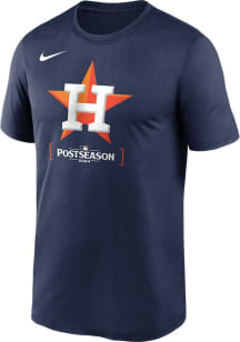 Nike Houston Astros Navy Blue 2024 Post Season Participant Dugout Short Sleeve T Shirt