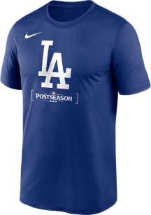 Nike Los Angeles Dodgers Blue 2024 PS Part Dugout Short Sleeve T Shirt