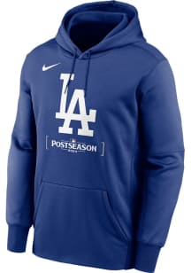 Nike Los Angeles Dodgers Mens Blue 2024 PS Part Dugout Hood