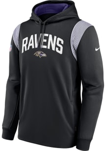 Nike Baltimore Ravens Mens Black Sideline TF Hood