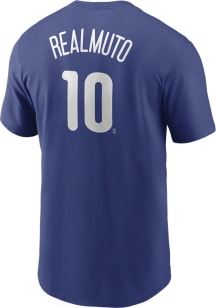 JT Realmuto Philadelphia Phillies Blue Name Number Short Sleeve Player T Shirt