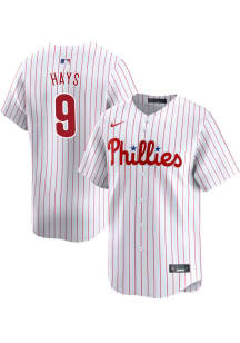 Austin Hays Nike Philadelphia Phillies Mens White Home Limited Baseball Jersey