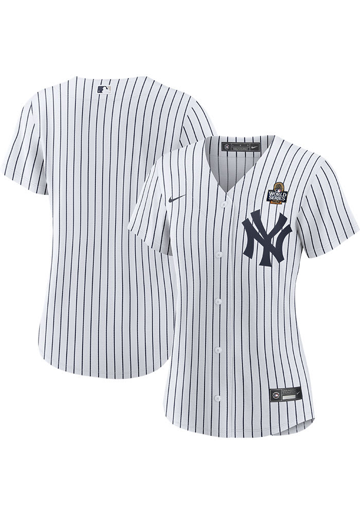 New York Yankees Womens Nike Replica White 2024 World Series