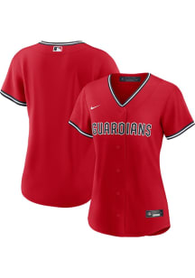 Cleveland Guardians Womens Nike Replica Alt Jersey - Red