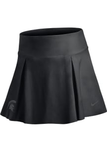 Womens Michigan State Spartans Black Nike Tennis Skirt