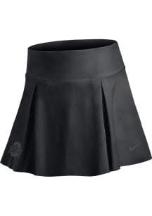 Womens Ohio State Buckeyes Black Nike Tennis Skirt
