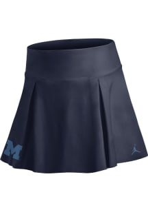 Womens Michigan Wolverines Blue Nike Tennis Skirt