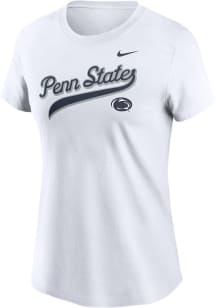 Penn State Nittany Lions White Nike Local Script Short Sleeve T-Shirt