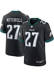 Quinyon Mitchell  Nike Philadelphia Eagles Black Alt Football Jersey