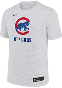 Nike Chicago Cubs White AC Velocity Short Sleeve T Shirt