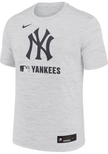 Nike New York Yankees White AC Velocity Short Sleeve T Shirt
