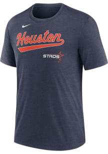 Nike Houston Astros Navy Blue City Connect Short Sleeve Fashion T Shirt