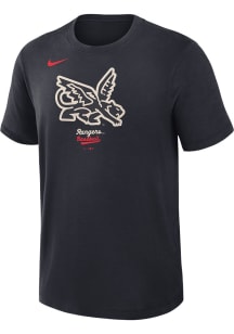 Nike Texas Rangers Blue City Connect Short Sleeve Fashion T Shirt