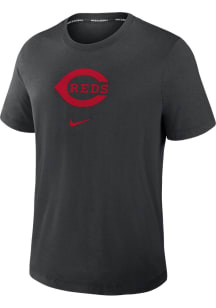 Nike Cincinnati Reds Black AC Early Work Short Sleeve Fashion T Shirt