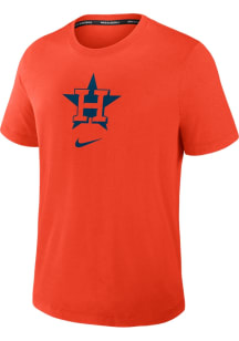 Nike Houston Astros Orange AC Early Work Short Sleeve Fashion T Shirt