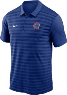 Nike Chicago Cubs Mens Blue AC Victory Short Sleeve Polo