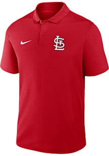 Nike St Louis Cardinals Mens Red Victory Short Sleeve Polo