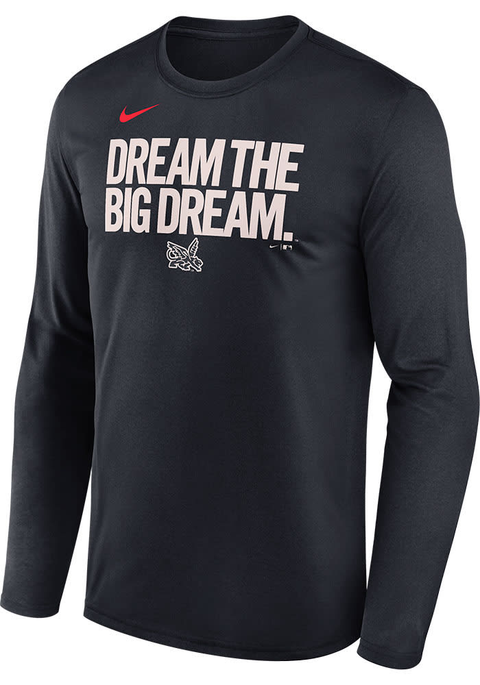 Nike Texas Rangers Navy Blue City Connect Long Sleeve T-Shirt