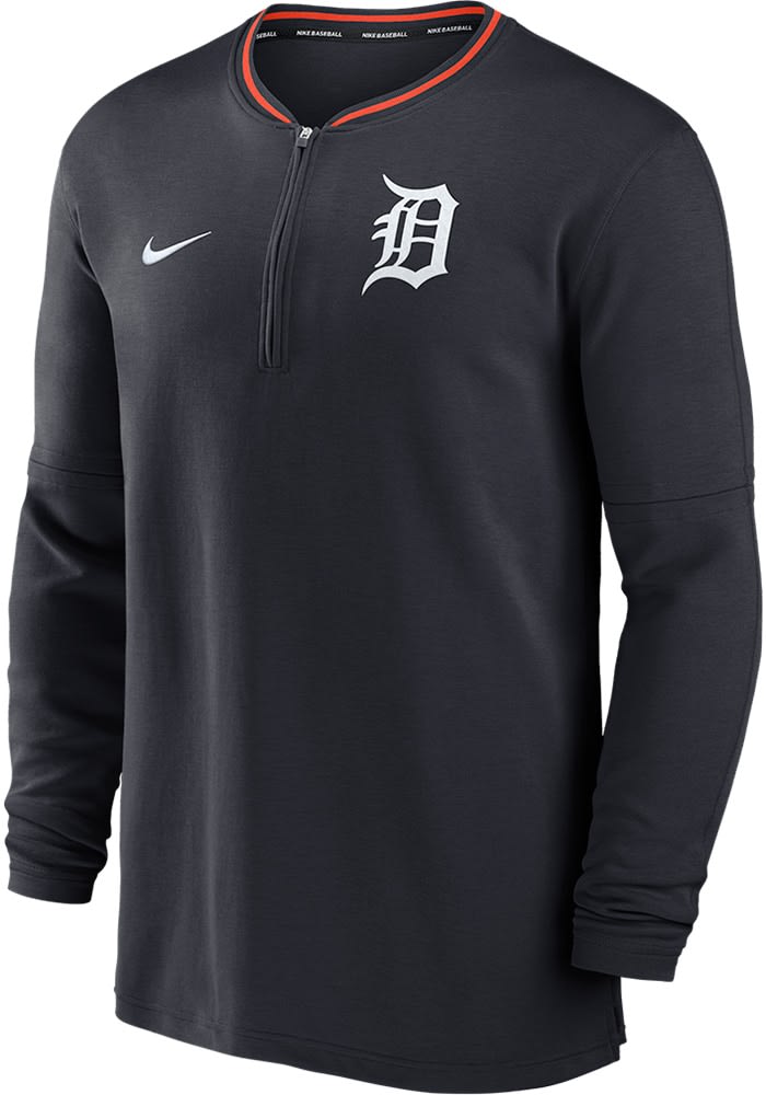 Nike Detroit Tigers Mens NAVY AC DF Pullover - 173215361
