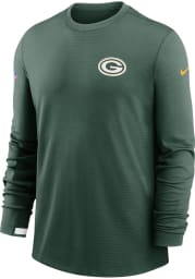 Nike Green Bay Packers Mens Green TL Dri-Fit Long Sleeve Sweatshirt