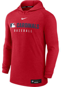 Nike St Louis Cardinals Mens Red AC Lightweight Hood