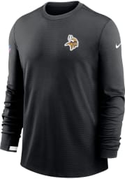 Nike Minnesota Vikings Mens Black TL Dri-Fit Long Sleeve Sweatshirt
