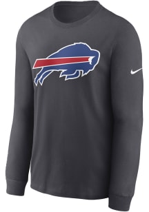 Nike Buffalo Bills Black Primary Logo Long Sleeve T Shirt