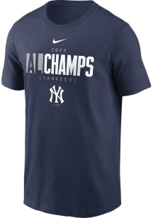 Nike New York Yankees Navy Blue 2024 ALCS Champs 1 Short Sleeve T Shirt